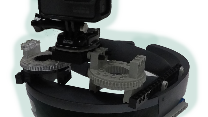 portable HoloLens SpectatorView using GoPro and Lego